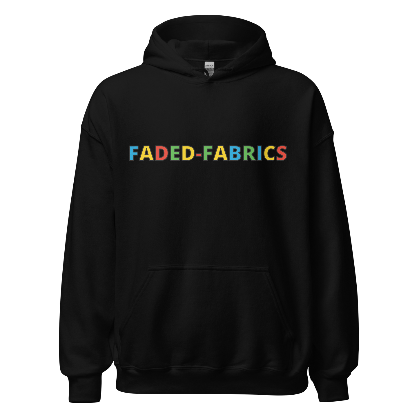 Faded Fabric Mario Colorway Logo Unisex Hoodie