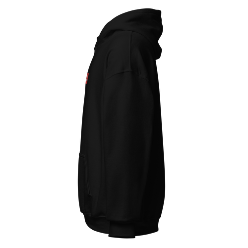 Die Trill Box Logo Unisex Hoodie - Faded Fabrics