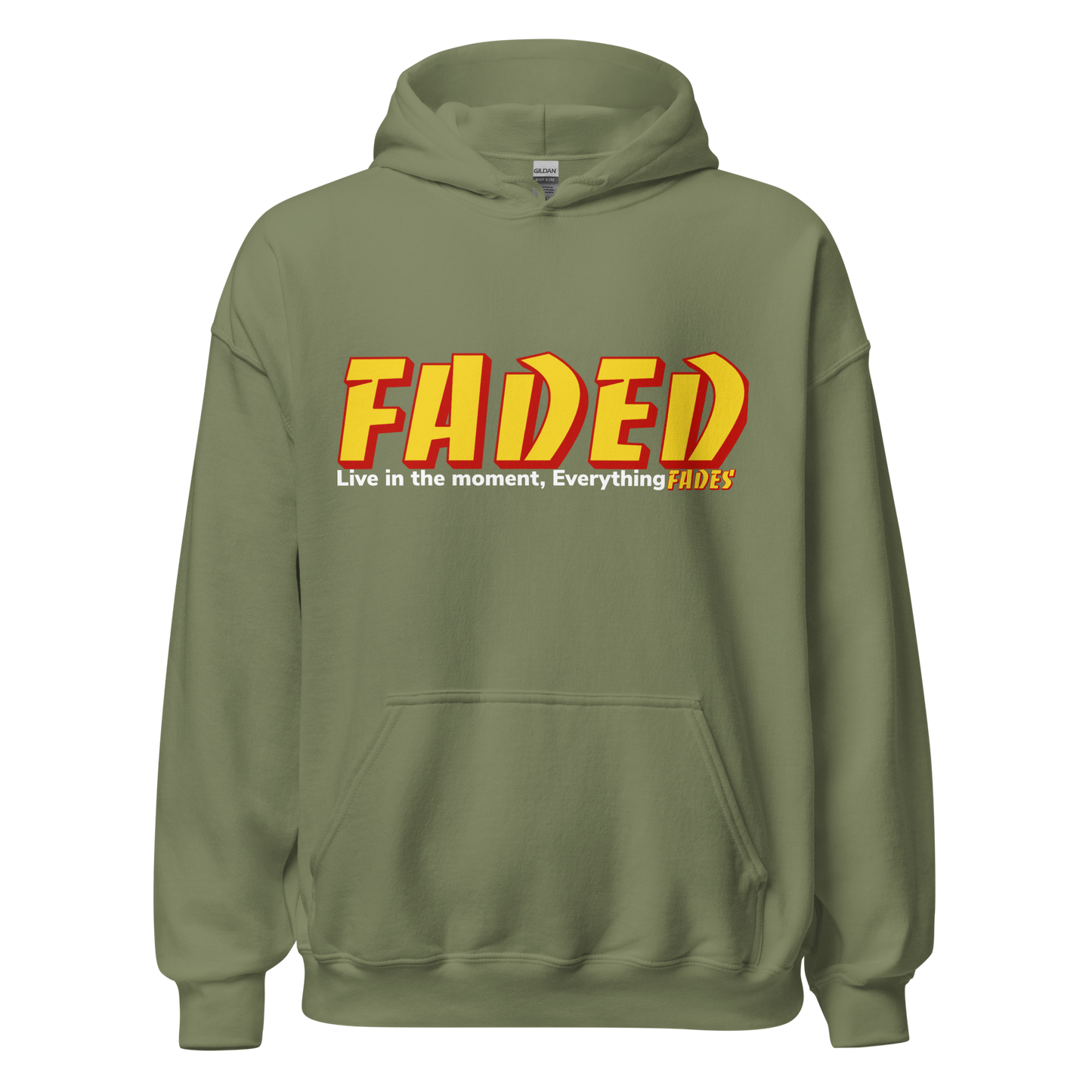 Faded Banco Live In The Moment Unisex Hoodie