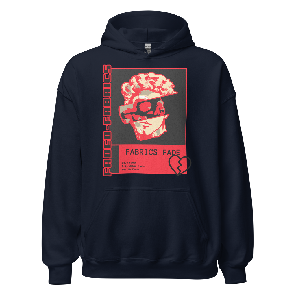 Faded Fabrics Greek Skull Unisex Hoodie