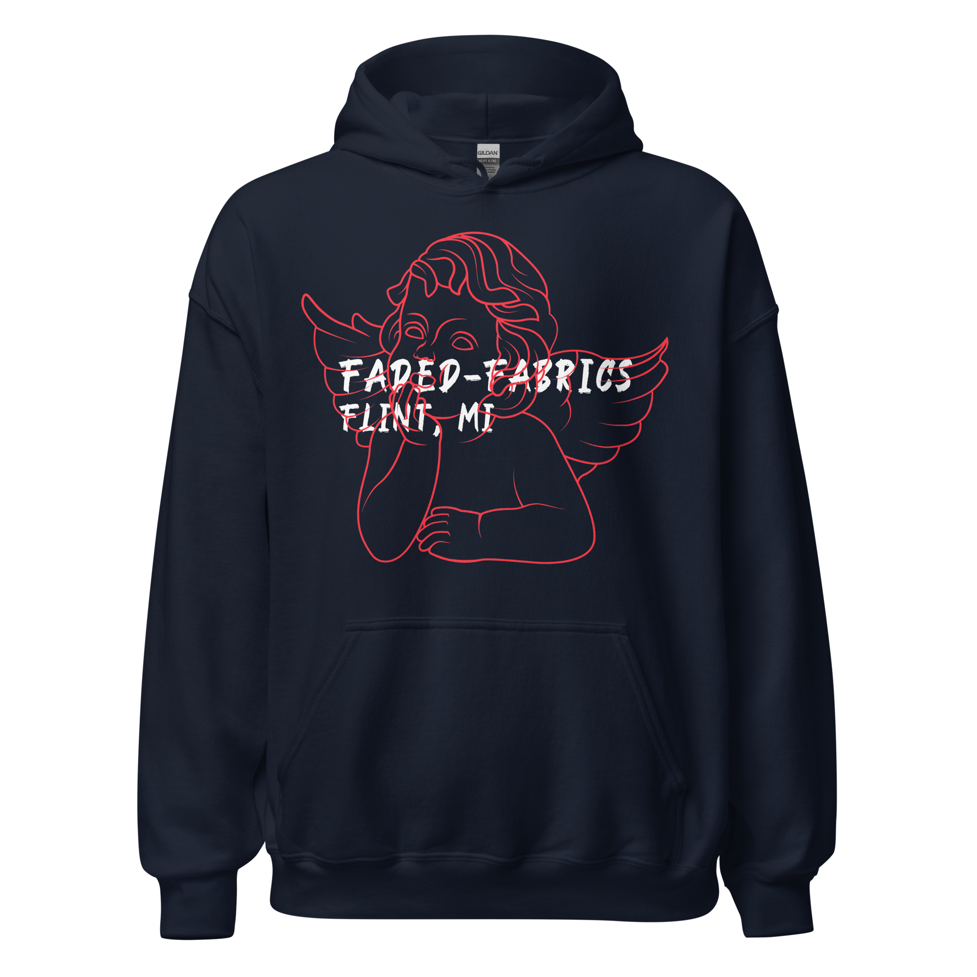Faded Fabrics Angel Hoodie