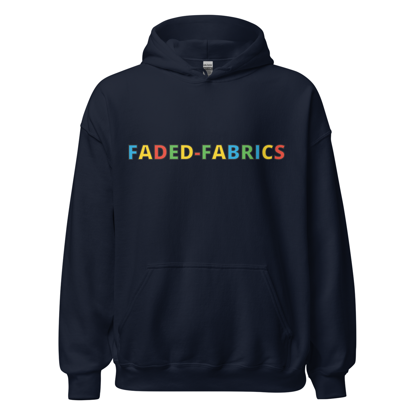 Faded Fabric Mario Colorway Logo Unisex Hoodie