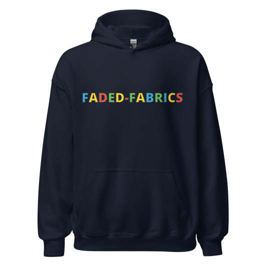 Faded Fabric Mario Colorway Logo Unisex Hoodie