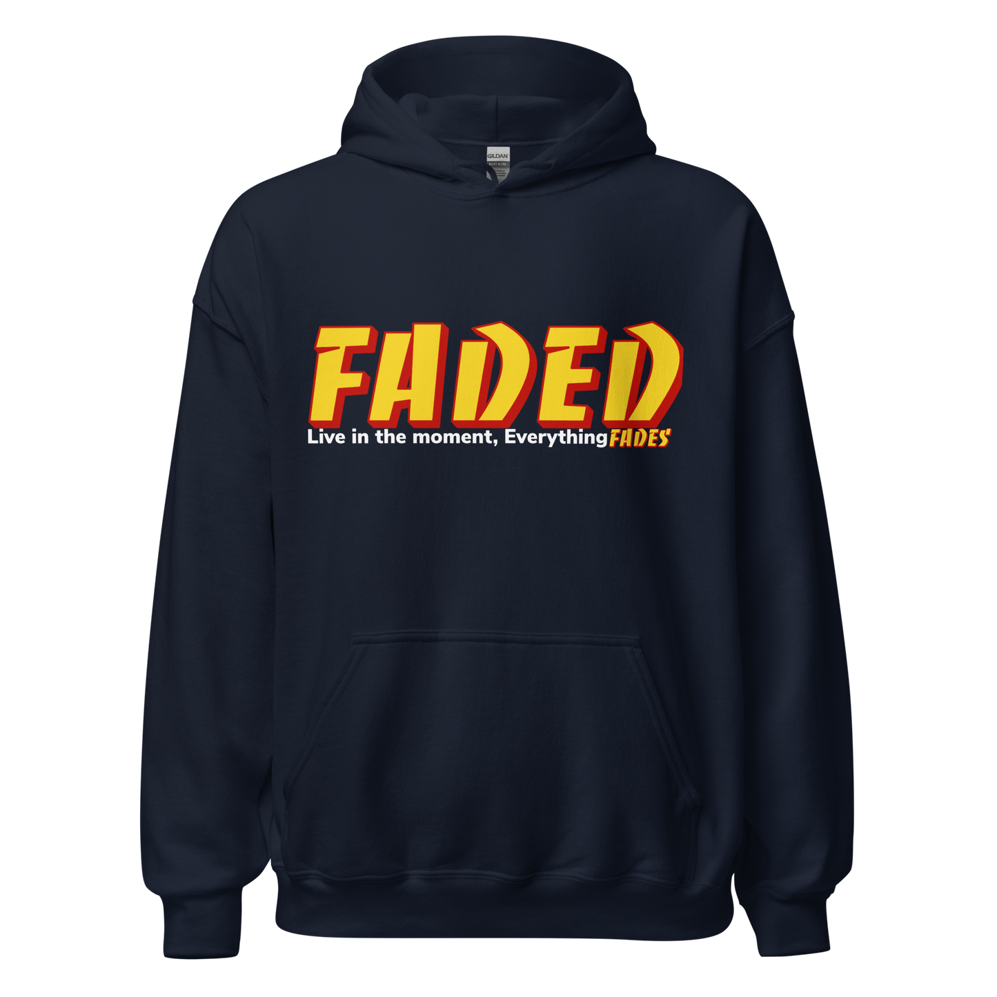 Faded Banco Live In The Moment Unisex Hoodie