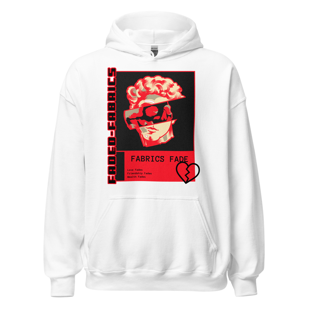 Faded Fabrics Greek Skull Unisex Hoodie