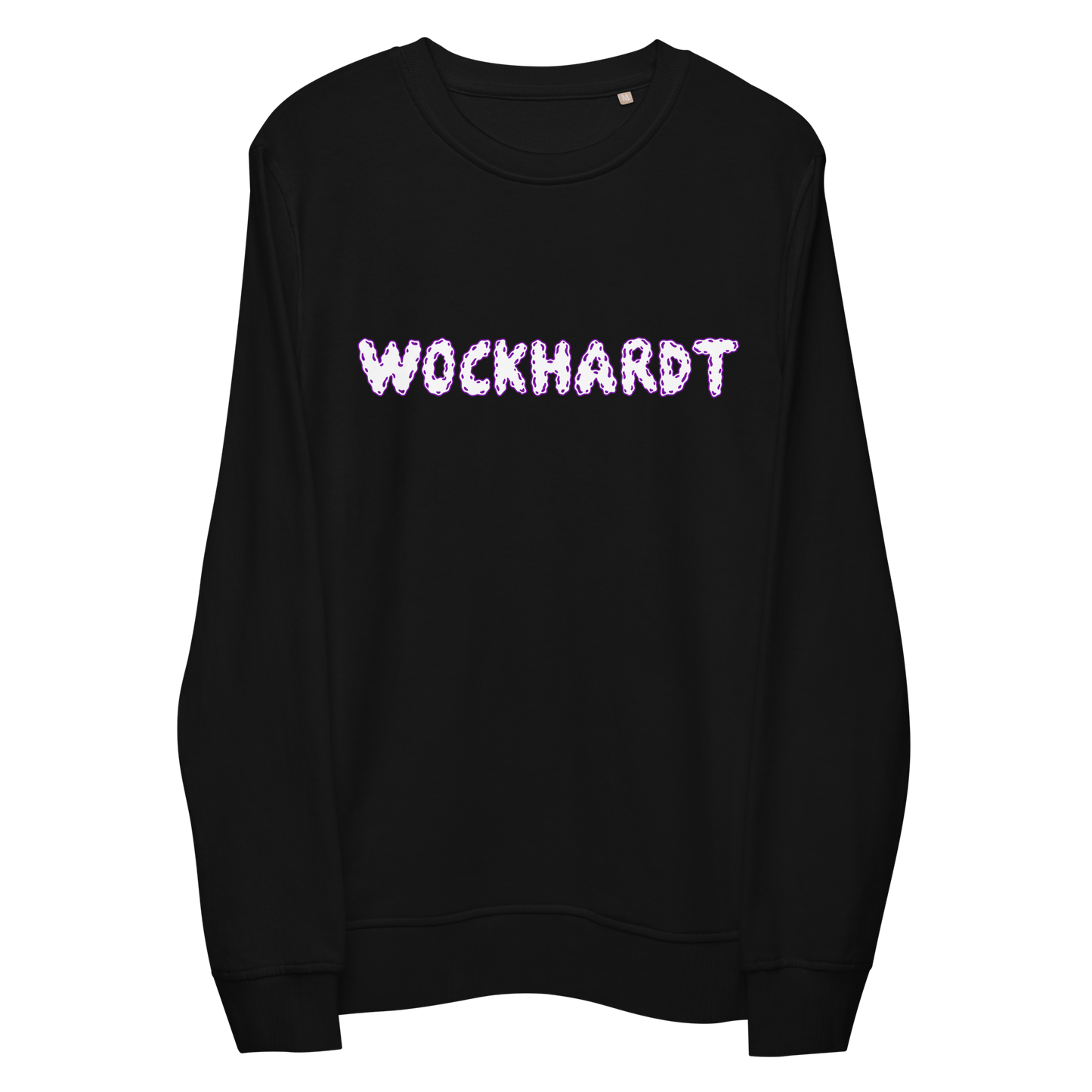 Wockhardt White/Purple Logo Sweatshirt