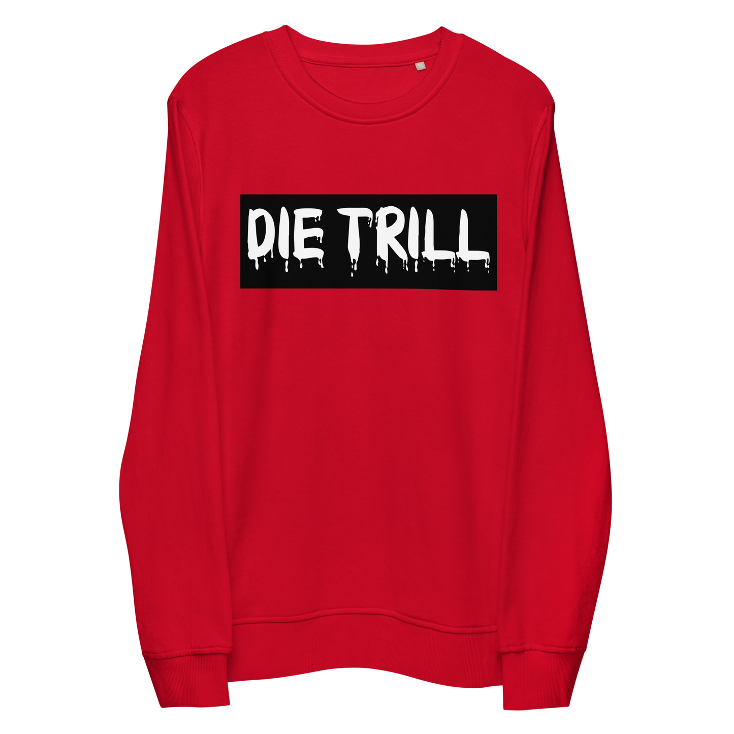 Die Trill Black Box Logo Sweatshirt