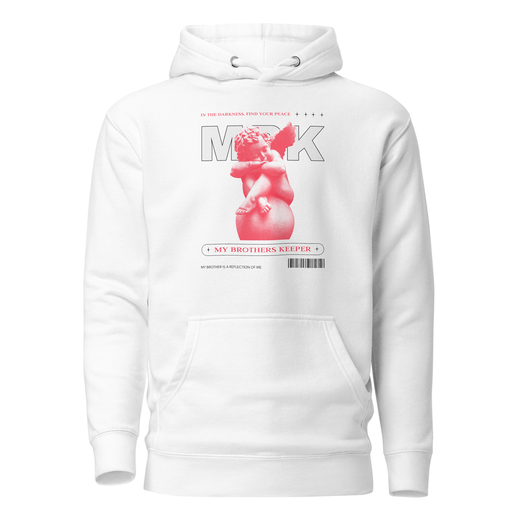 My Brothers Keeper Red Angel Logo Hoodie