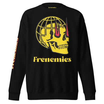 Frenemies Global Skull Unisex Premium Sweatshirt