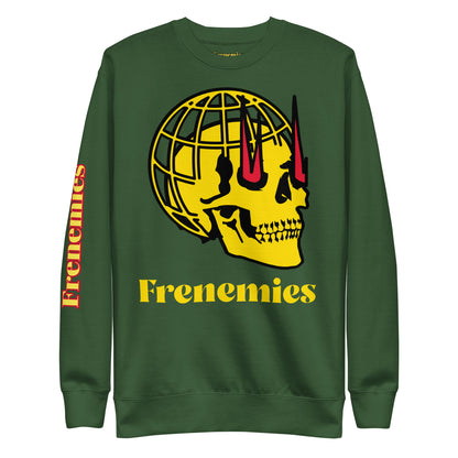 Frenemies Global Skull Unisex Premium Sweatshirt