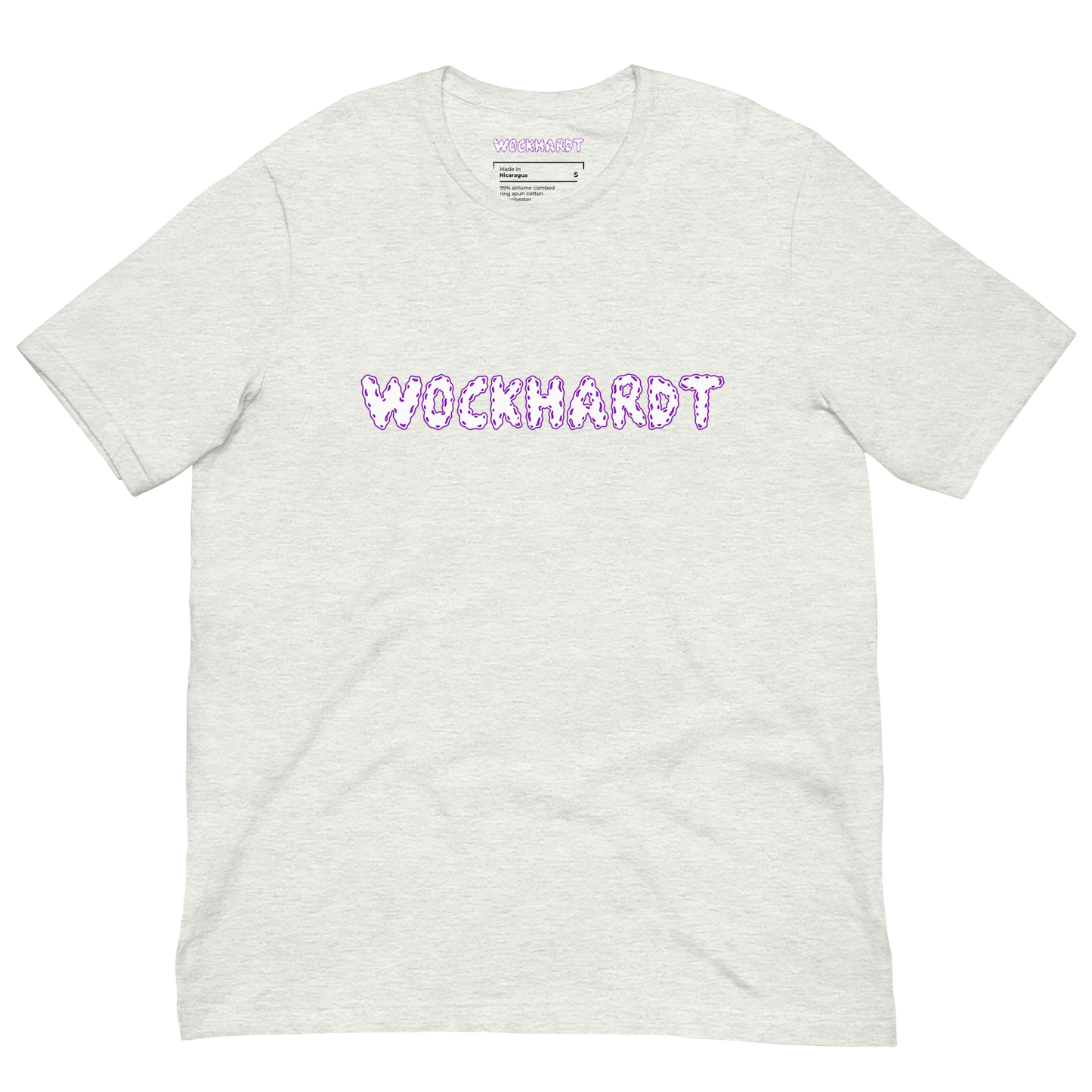 Wockhardt White/Purple Logo T-Shirt