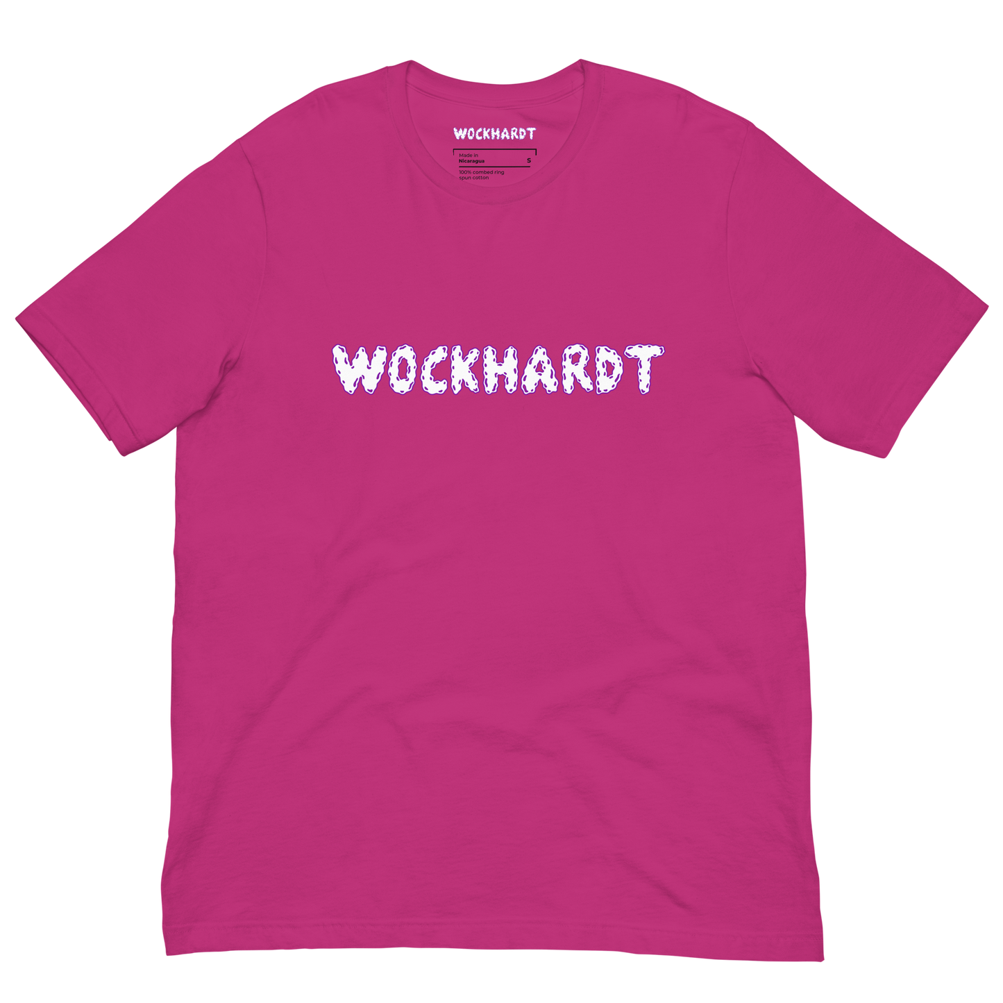 Wockhardt White/Purple Logo T-Shirt