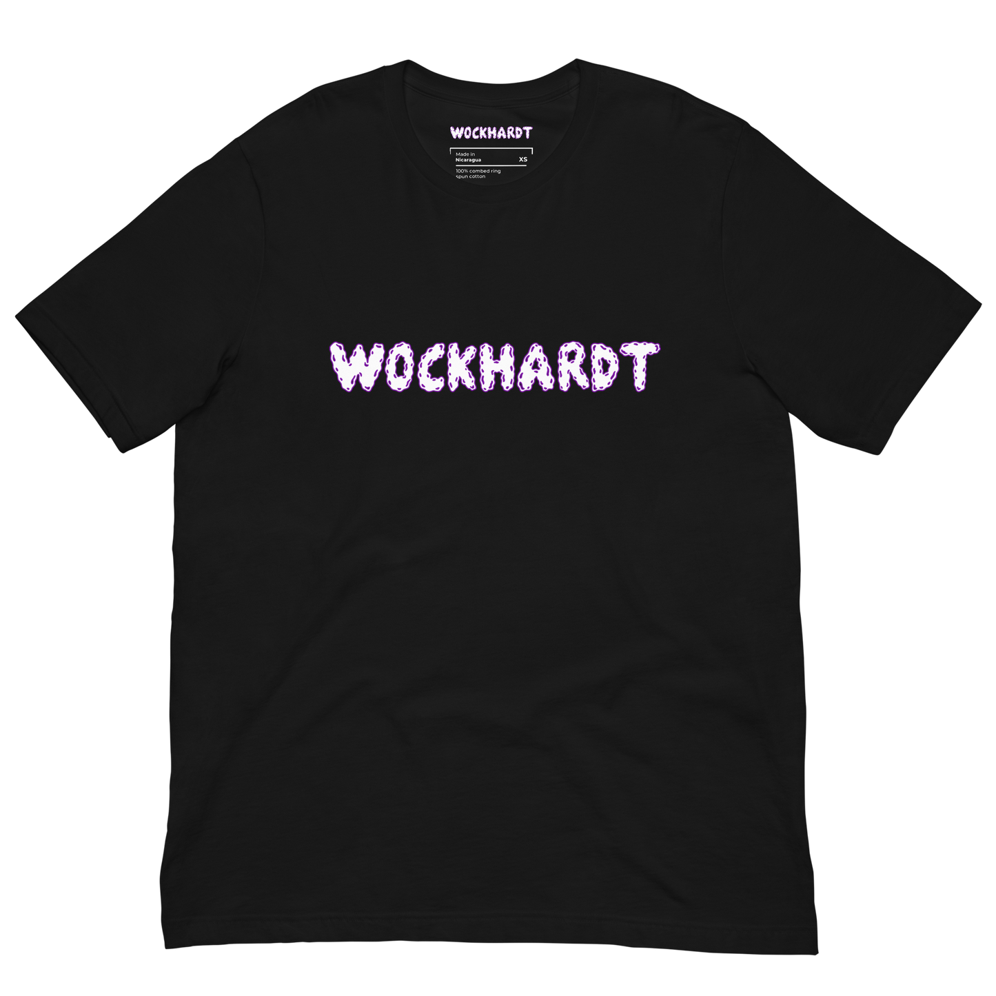 Wockhardt White/Purple Logo T-Shirt