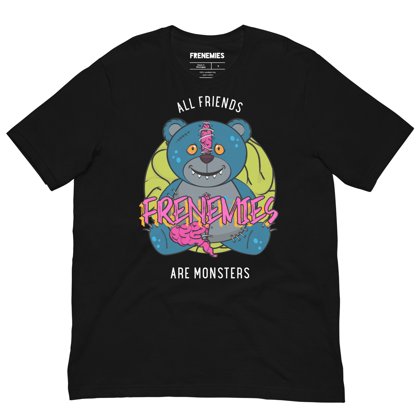 Frenemies Zombie Bear Unisex T-Shirt