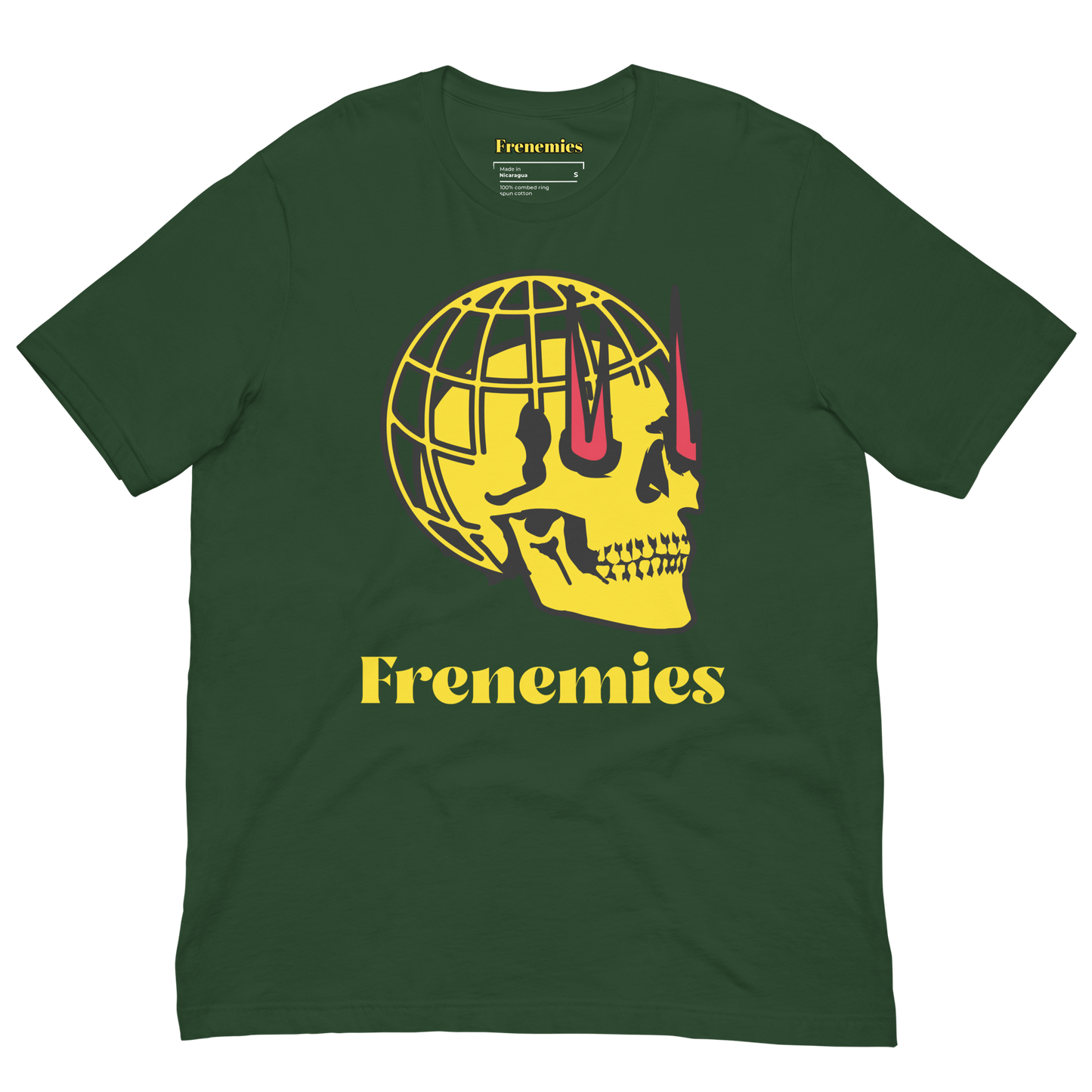 Frenemies Global Skull Unisex T-Shirt