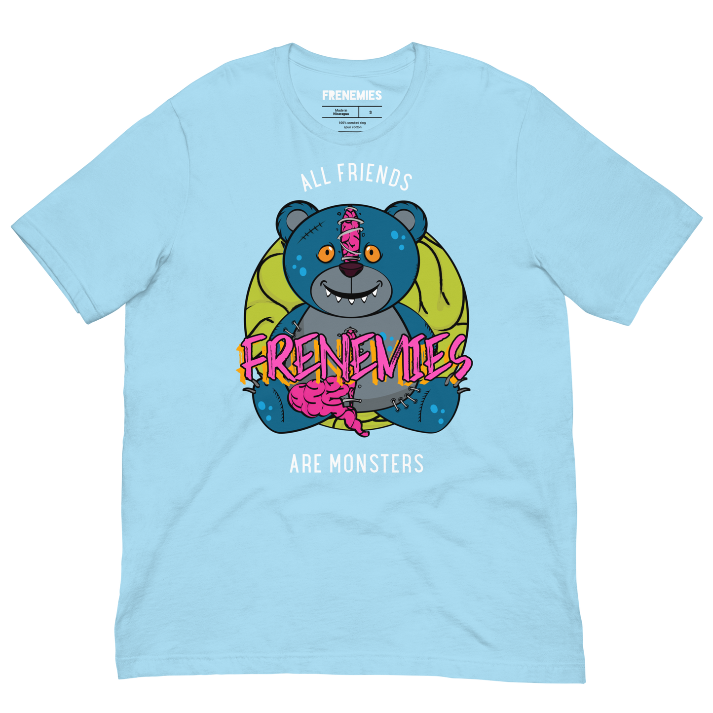 Frenemies Zombie Bear Unisex T-Shirt