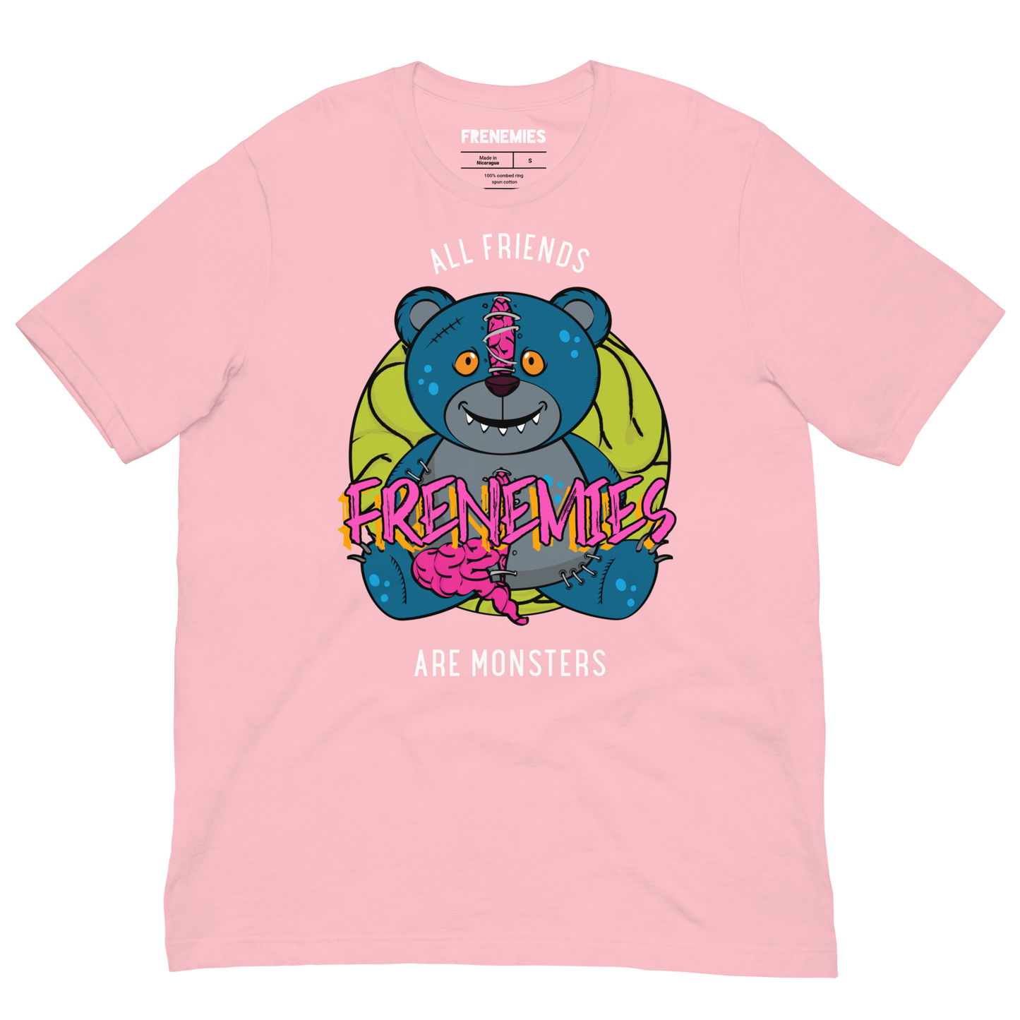 Frenemies Zombie Bear Unisex T-Shirt