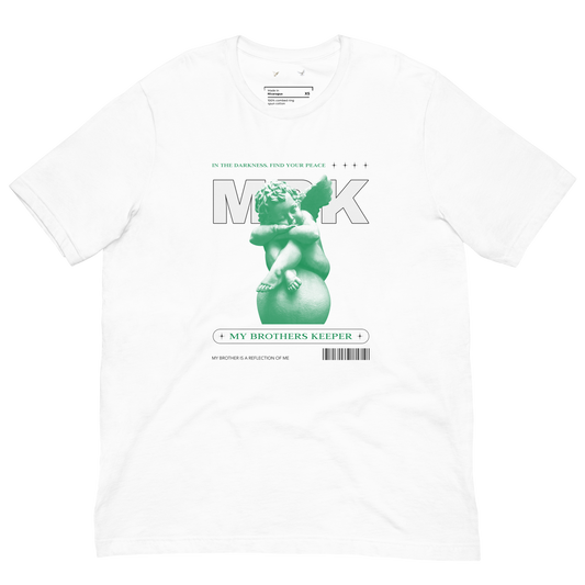 My Brothers Keeper Green Angel Logo T-Shirt